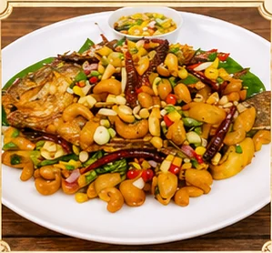 Deep Fried Tilapia With Herbs