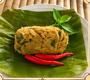Steamed Bamboo Shoots with Herbs