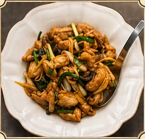 Stir-Fried Chicken with Ginger