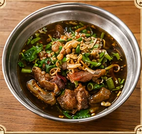 Thai beef soup