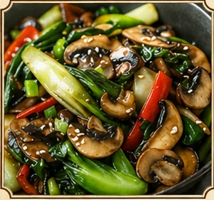 Mixed Vegetables with Mushrooms